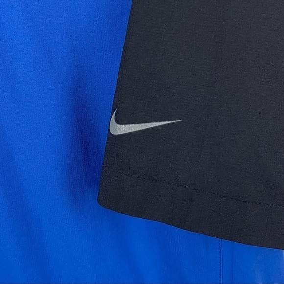 Nike Golf Storm Fit Men's Blue & Black S/S 1/4 Zip Windbreaker Size Medium - Picture 4 of 8